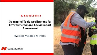 Geospatial Tools Applications for Environmental and Social Impact Assessment [upl. by Mizuki]