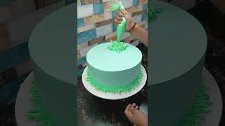 Cake तो मैं काटूगा चाहे जिसका Birthday हो shortfeed cakedecoration youtube cake youtubeindia [upl. by Aislehc234]