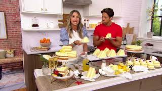 Delizioso Desserts 325 lb Italian Limoncello Cake on QVC [upl. by Oiramal]