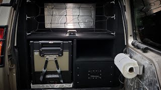 Building Easy Overland Gear Storage Ultimate Land Rover Discovery Build Episode 7 [upl. by Anaugal246]