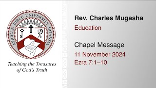 ABU Chapel 11 November 2024 Ezra 71–10 [upl. by Caughey]