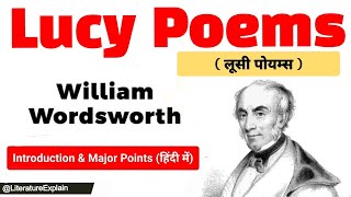 Lucy Poems by William Wordsworth Summary in Hindi  Most Important Details amp Famous Points [upl. by Leggett]