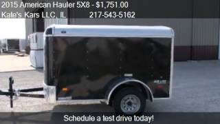 2015 American Hauler 5X8 Enclosed Cargo Trailer for sale in [upl. by Marmaduke]