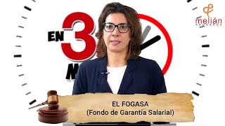 Qué es el FOGASA Fondo de Garantía Salarial y cómo funciona [upl. by Liddy]