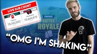 PEWDIEPIE Voice Trolling on FORTNITE [upl. by Stone]