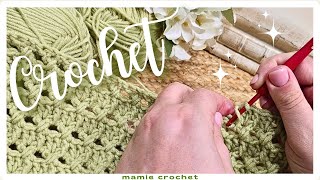 🌟 SIMPLE ET MAGNIFIQUE  LE PLAISIR AU BOUT DU CROCHET 🌟 TUTO FACILE MamieCrochet [upl. by Anieral]