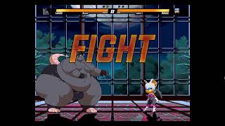 Lardo RatKazecat vs Rouge the BatSonic the Hedgehog [upl. by Ibson]