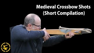 Medieval Crossbow shots  short compilation [upl. by Audrey765]