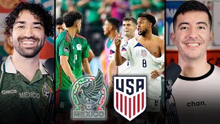 MEXICO VS USA PREVIEW amp PREDICTIONS 🇲🇽 🇺🇸  CONCACAF Nations League 🏆 [upl. by Riba803]