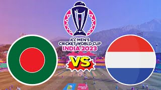 বাংলাদেশ বনাম নেদারল্যান্ড 28তম ম্যাচ লাইভ  Bangladesh vs Netherlands Live  BAN vs NED Live [upl. by Verner]