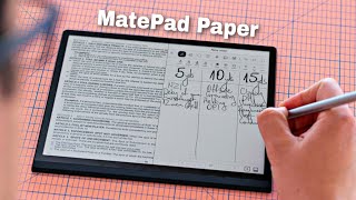 Huawei MatePad Paper  Szkicownik ebook z opcjami SMART Recenzja [upl. by Ellyn]