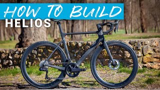 How To Build Your Polygon Helios From BikesOnline [upl. by Selohcin808]