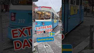 🇸🇪 Extreme day trip to Gothenburg ✈️ [upl. by Hnahk]