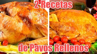 2 Recetas de Pavo para Navidad y Acción de Gracias Thanksgiving [upl. by Amby61]