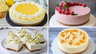 4 Fruity NOBAKE Cheesecake Recipes for the Summer [upl. by Deragon]