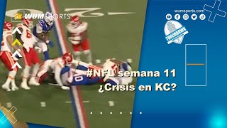 ¿Qué le pasa a Mahomes Semana 11 NFL Highlights Sorpresas  touchdownargentina [upl. by Ardle710]