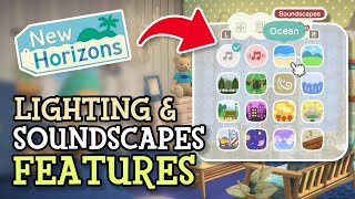 Animal Crossing New Horizons HOW LIGHTING amp SOUNDSCAPES WORK ACNH Direct 20 Update [upl. by Annia409]