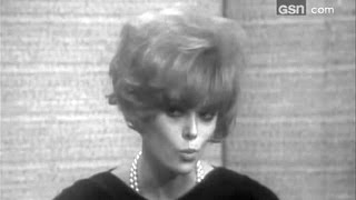 Whats My Line  Jill St John PANEL Henry Morgan Joan Murray Aug 20 1967 [upl. by Niki]