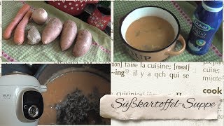 KRUPS cook 4 me  cremig scharfe Süßkartoffel  Suppe [upl. by Nedia]