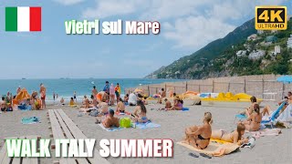 Vietri sul Mare 🇮🇹 Walking Tour  Italy 4K UHD [upl. by Torey789]