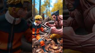 💥 Naruto vs wolverine 💥shorts viralshorts marvel trending [upl. by Nedaj97]