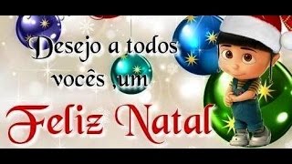 MENSAGEM DE FELIZ NATAL E ANO NOVO  para whatsapp e facebook  COM VOZ FEMININA [upl. by Renrag249]