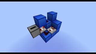 Auto DispenserDropper  Fully Automatic  No Clicking Noises in Minecraft [upl. by Htes]