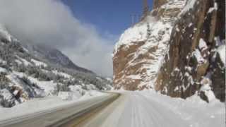 Driving the Million Dollar Highway during Winter [upl. by Adas]