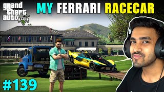 TAKING DELIVERY OF A FERRARI RACECAR  GTA V GAMEPLAY 139 [upl. by Mihalco]