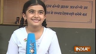 Gangaa Gangaa aka Ruhana Khanna on Independence Day  India TV [upl. by Llednil907]