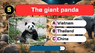 Guess The Endemic Animals quiz guess trivia animals [upl. by Marolda489]