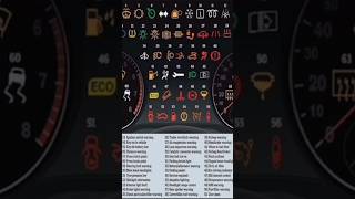 Cars dashboard symbols and meanings shorts automobile mechenical foryou youtubeshorts [upl. by Binah864]