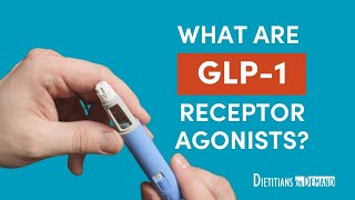 What are GLP1 Receptor Agonists [upl. by Eiloj]