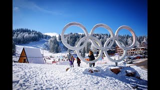 Jahorina  plava staza broj 1  Od vrha Jahorine do polazne stanice gondole Poljice [upl. by Amberly496]