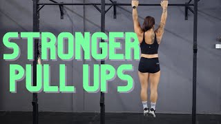 Negative Pull Up  Stronger PULL UPS [upl. by Ardnassac474]