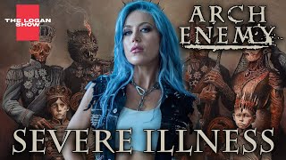 Arch Enemy vocalist Alissa WhiteGluz details SEVERE illness [upl. by Norraa817]