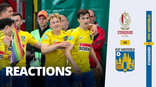 Reactions • Standard de Liège 2  2 KVC Westerlo 14052023 [upl. by Kean640]