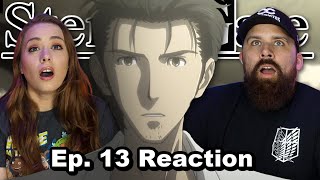 SteinsGate Episode 13 quotButterfly Effects Divergencequot Reaction amp Review [upl. by Audra]