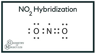 NO2 Hybridization Nitrogen Dioxide [upl. by Htiekel]