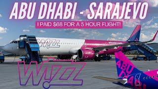 Wizz Air Abu Dhabi  The cheapest airline in the UAE  Wizz Air Abu Dhabi A321neo Trip Report [upl. by Beatrisa322]