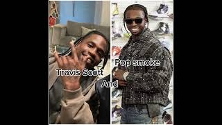 Pop smoke vs Travis Scott🐏popsmoketravisscott [upl. by Kerad259]