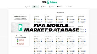 FIFAPrizee Launch Trailer  FIFA Mobile 22 Market Database [upl. by Norahs688]