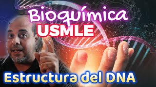 Estructura del DNA Clase 1 Bioquímica Preparación Step 1 USMLE [upl. by Acinot]