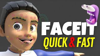 Blender Faceit Tutorial  TOMAS Facial Expressions amp Face Rig  Facial Rig in Blender [upl. by Hpeseoj391]