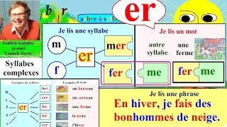 Apprentissage de la lecture Maternelle CP en Français  er 49 [upl. by Gweneth334]