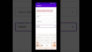 Add Custom Fonts to Text Android  Teaser [upl. by Hgielsel69]