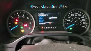 2016 Ford f150 oil change light reset service maintenace reset [upl. by North]