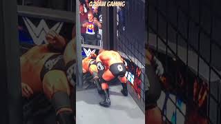 The Rock falls through glass then Triple H pinfall WWE 2K24 [upl. by Aiak607]