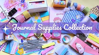 My Journal Supplies collection Homemade amp Readymade [upl. by Herrera]