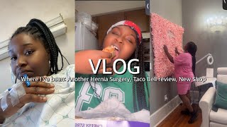 Life Update Vlog Another Hernia Surgery New shop location and more [upl. by Yanahs]